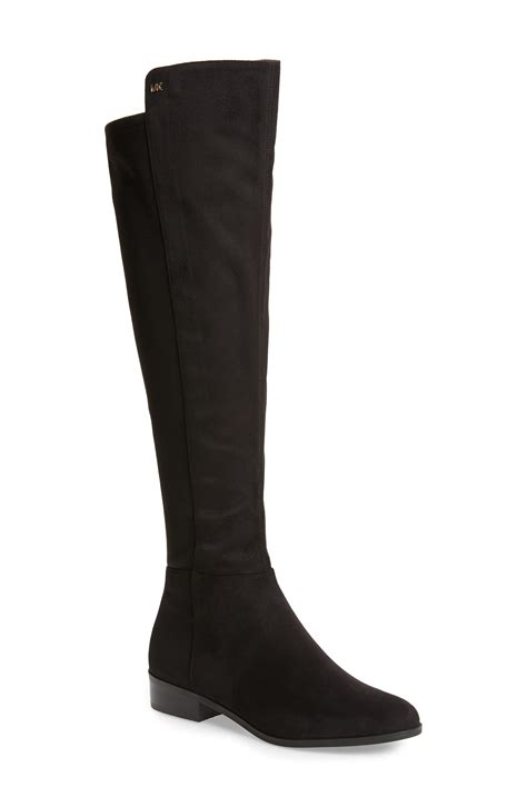 michael kors bromley all leather boot|Michael Kors over knee boots.